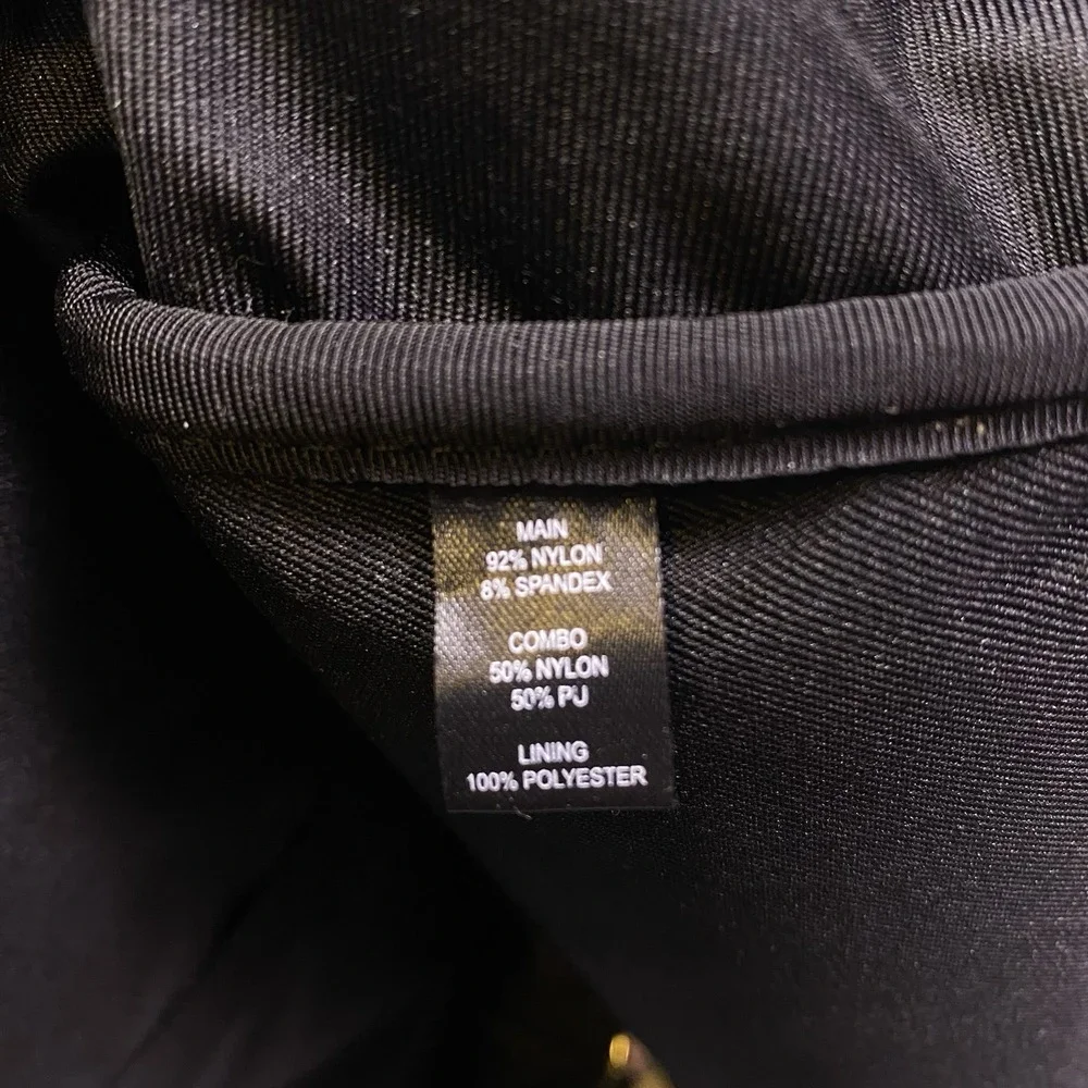 Haerfest x Mercedes Benz Limited Edition Black Nylon Leather Travel Backpack